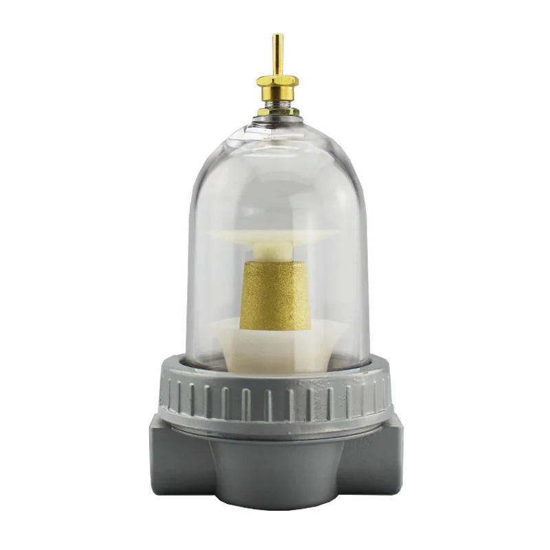 QIU Compressed Air Pneumatic QIU-08 BSPT Atomized Lubricator Oiler QIU-10 QIU-15 QIU-20 QIU-25 QIU-32 QIU-40 QIU-50