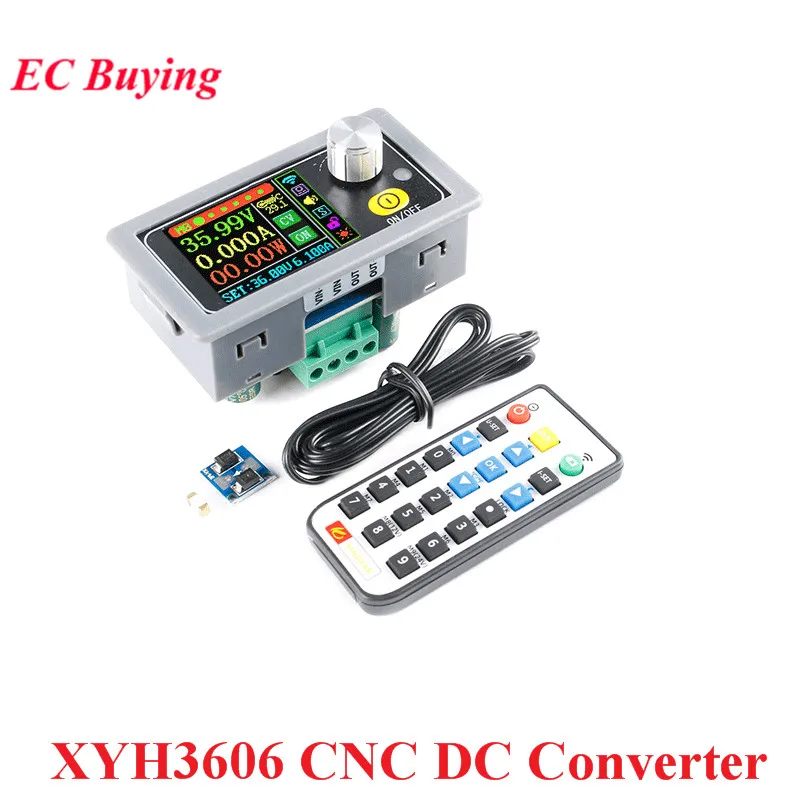 XYH3606 DC DC Boost Buck Converter CC CV 0-36V 6A Power Module Adjustable Regulated Laboratory Power Supply Variable WIFI APP