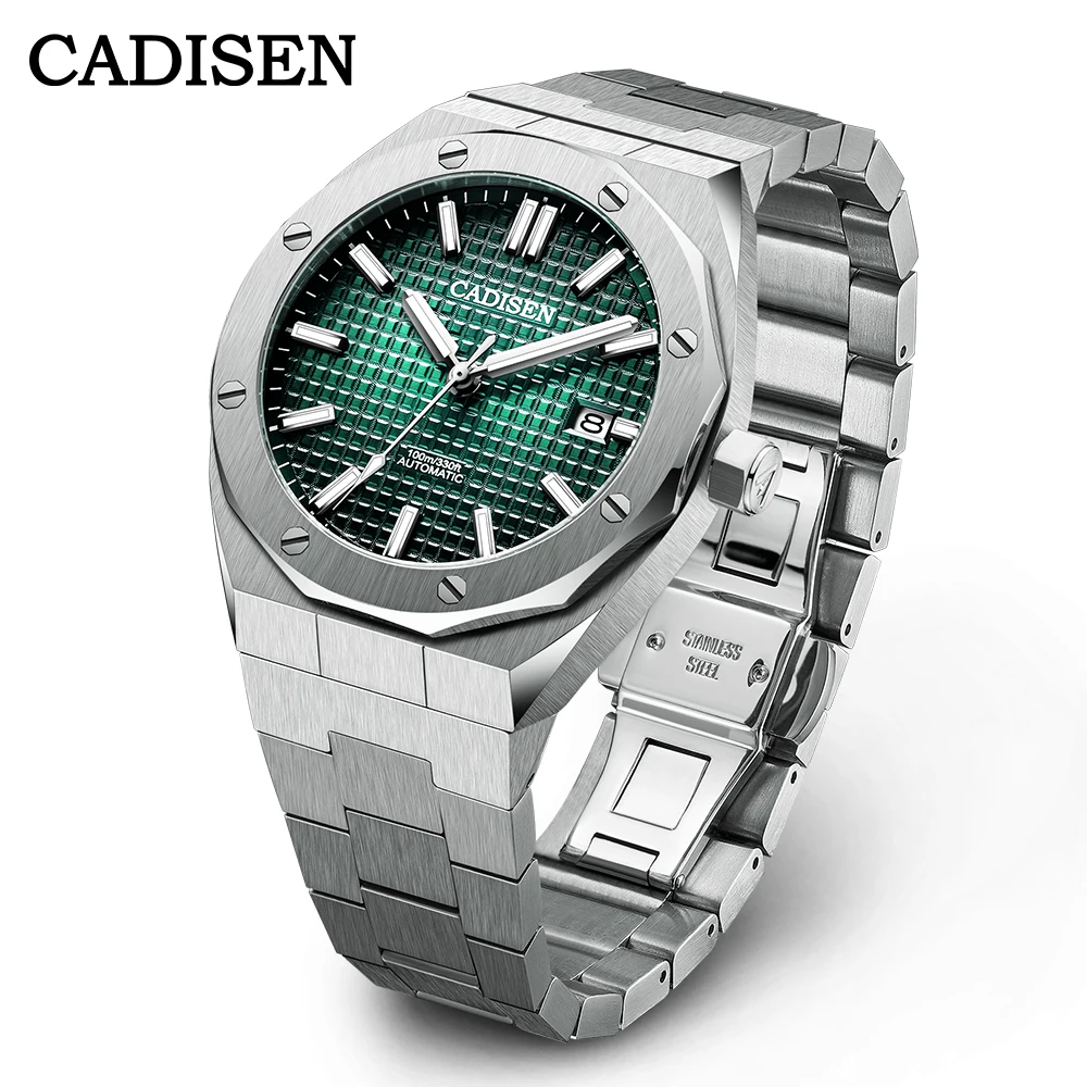 CADISEN Watch Men Mechanical Wristwatches Japan Movement Men's
