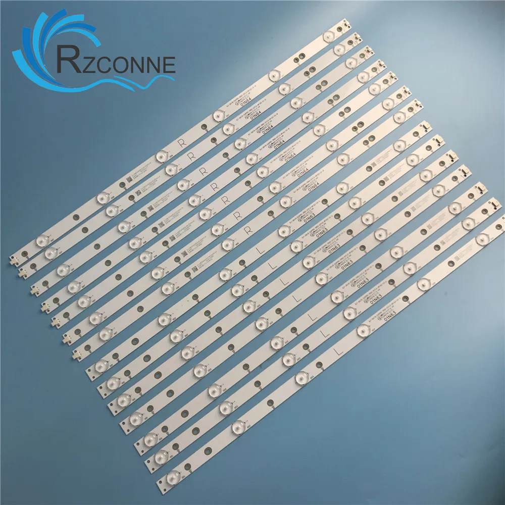 

LED backlight strip 12 lamp for AOC 55"TV 55PUF6701/T3 GJ-2K15-D2P5C-550-D712-AF62-V1-R L 55PUF6461/T3 TPT5501J 55PUF6061/T3