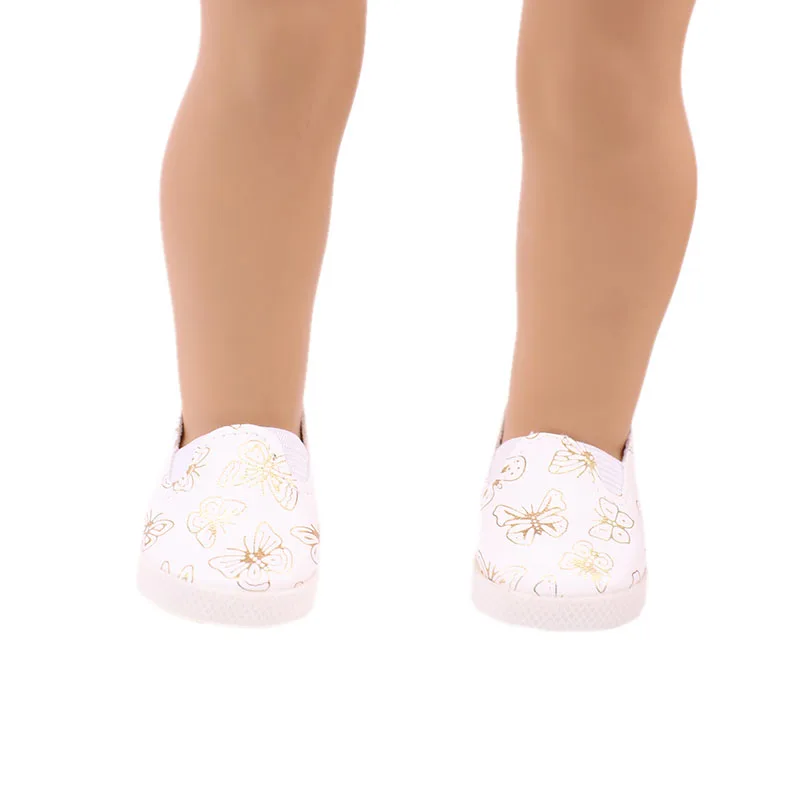 7 cm Doll Shoes For 43 cm Born Baby Clothes Items Accessories & 18 Inch American Doll Girl Toy & Nenuco,Gift