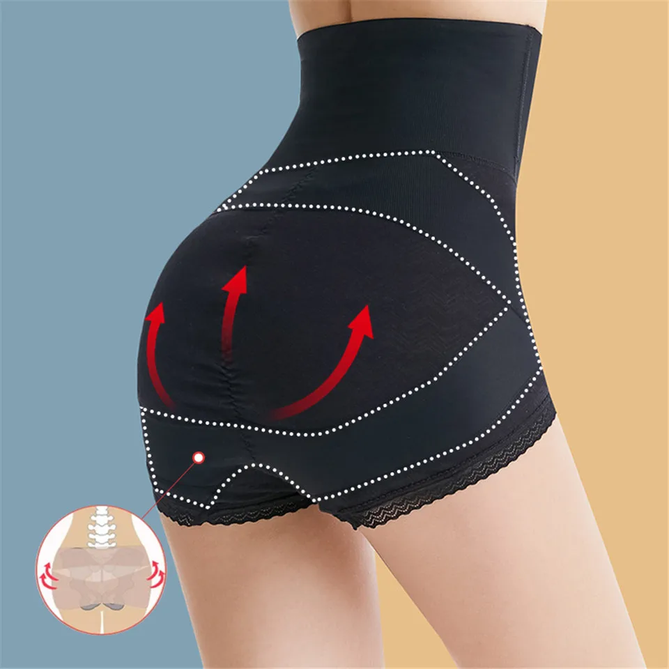 High Rise Waist Trainer Underwear Body Shaper Tummy Control Panties Slimming Belly Sheath Shapewear Butt Lifter