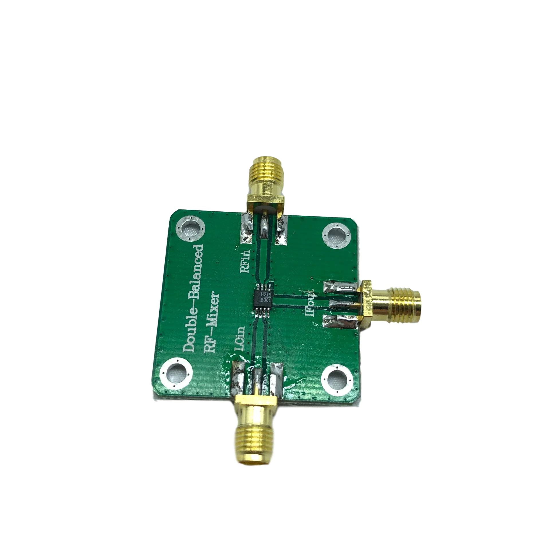 

RF microwave double balanced mixer frequency converter rfin = 4.5-9ghz, rfout = 0-2.5ghz