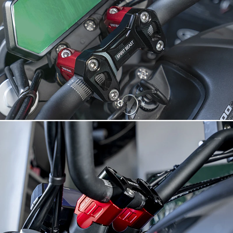 Spirit Beast Motorcycle Handlebar Riser Pressure Code FOR Benelli 502C TRK502 TRK502X LEONCINO 500