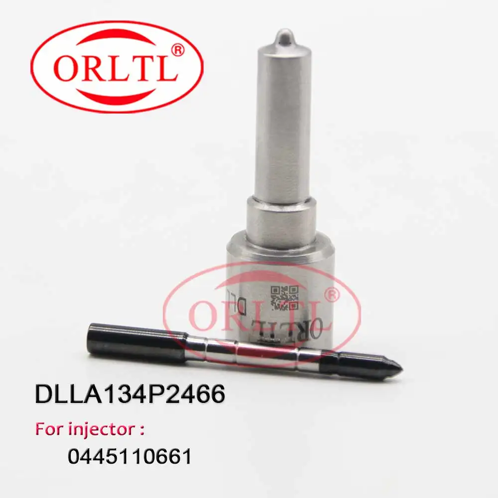 

New DLLA134P2466 Common Rail Injector Nozzle DLLA 134 P 2466 Black Needle Sprayer 0 433 172 466 For Mitsubishi 0445110661