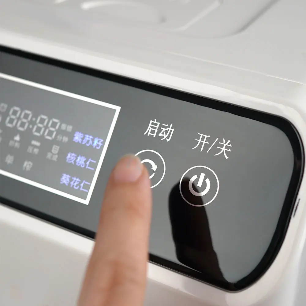 Prensa de aceite pequeña inteligente para el hogar, totalmente automática, para hornear y presionar aceite