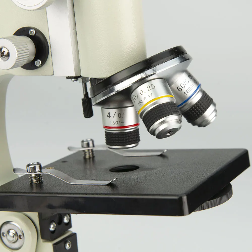 Imagem -05 - Microscópio Biológico Óptico para Crianças Luz Led Usb Estudantes Microscopio Alta Ampliação Wf50x Ocular 4010000x