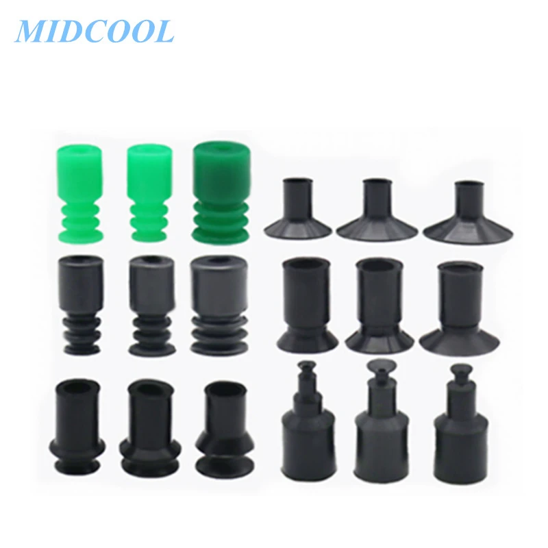 10 pcs Vacuum Pad Suciton Nozzle ZP Series ZPL ZPT ZPL-2/3/4 ZPT-01U/02U/03U/04U/06U/08U/10U/12U/14U/17U/20U/06B/08B