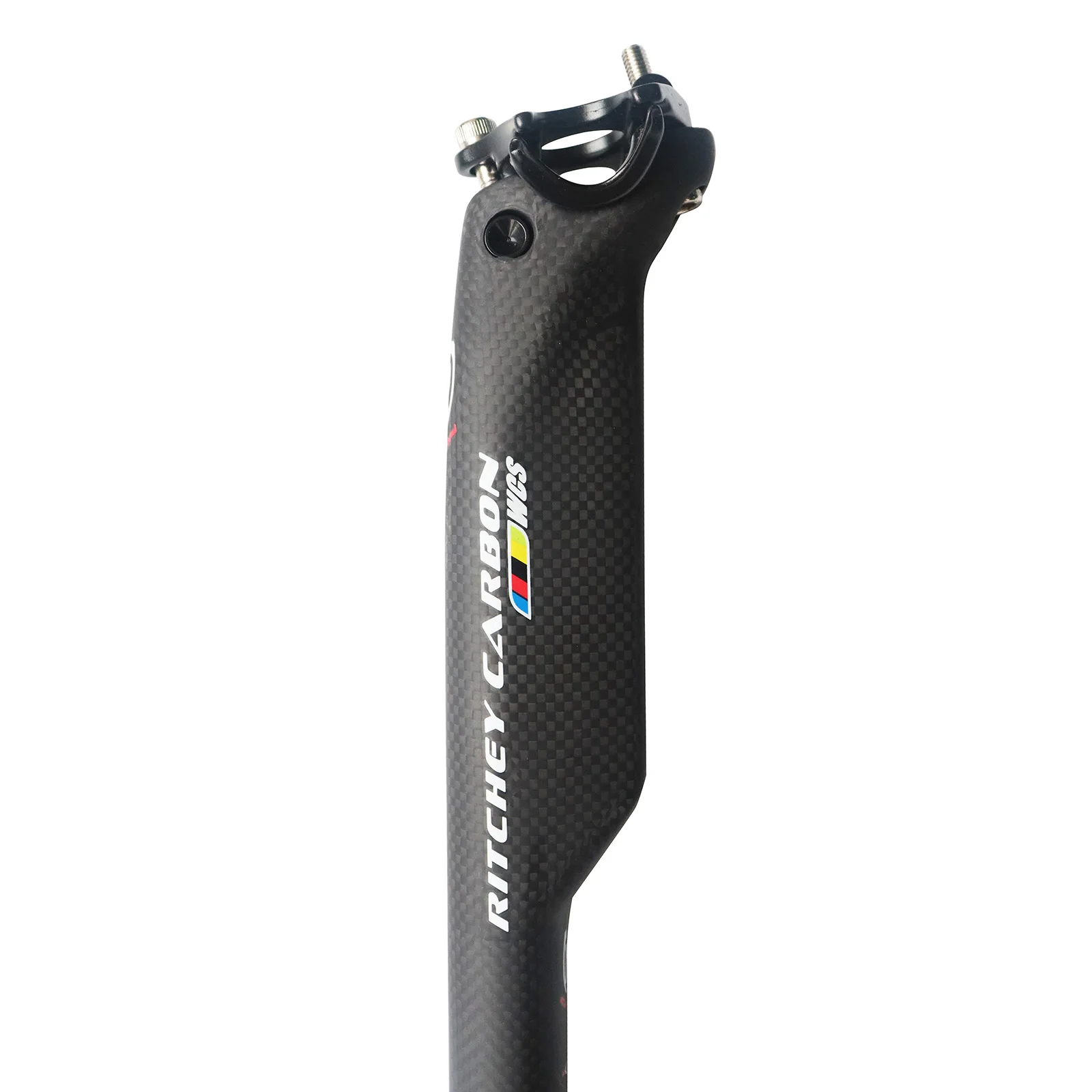 2024  High Strength Carbon Fiber Seatpost After Seat the Road Bicycle Seatpost Seat Tube Rod Carbon Seatpost Seat Tube