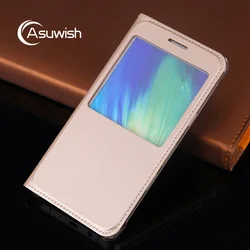 Flip Cover Leather Phone Case For Samsung Galaxy A7 2017 A 7 A72017 SM A720 A720F A720FN SM-A720F DS 360 Full Protective Cases