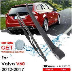 Car Wiper Blade Rear Back Window Windscreen Windshield Wipers Auto Accessories For Volvo V60 Hatchback 305mm 2012-2017