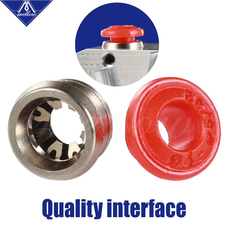 Złączki pneumatyczne Mellow NF Zapasowe szybkozłączki rurowe PTFE do wszystkich metalowych NF Sunrise/tc-3/tc-2 Hotend