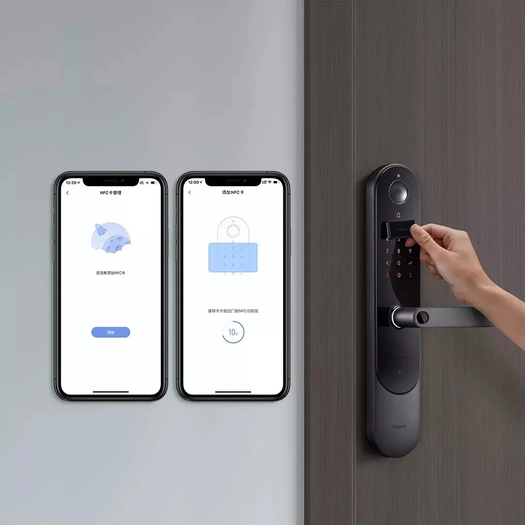 Aqara Smart Door Lock NFC Card support Aqara Smart Door Lock N100 P100 Series App Control EAL5+ Chip  NFC Card for Home Security