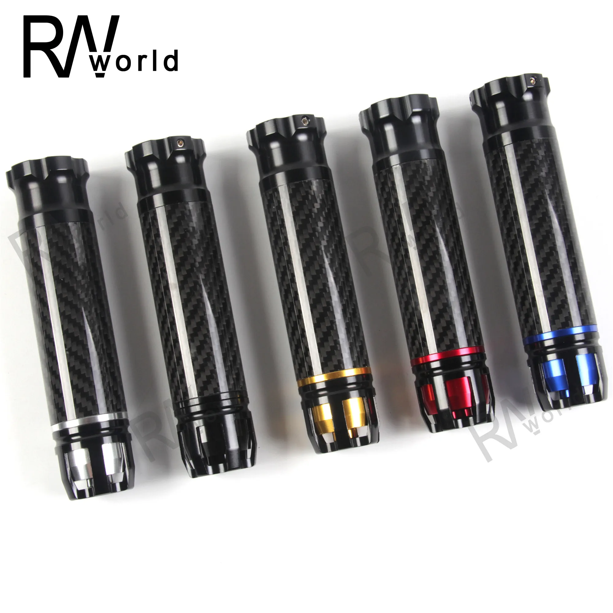 1 Set Handlebar Grip Handle Bar End Cap Tube Hand Grips Universal Motorcycle Accessories For YAMAHA YZF R1 R6 / CBR600RR