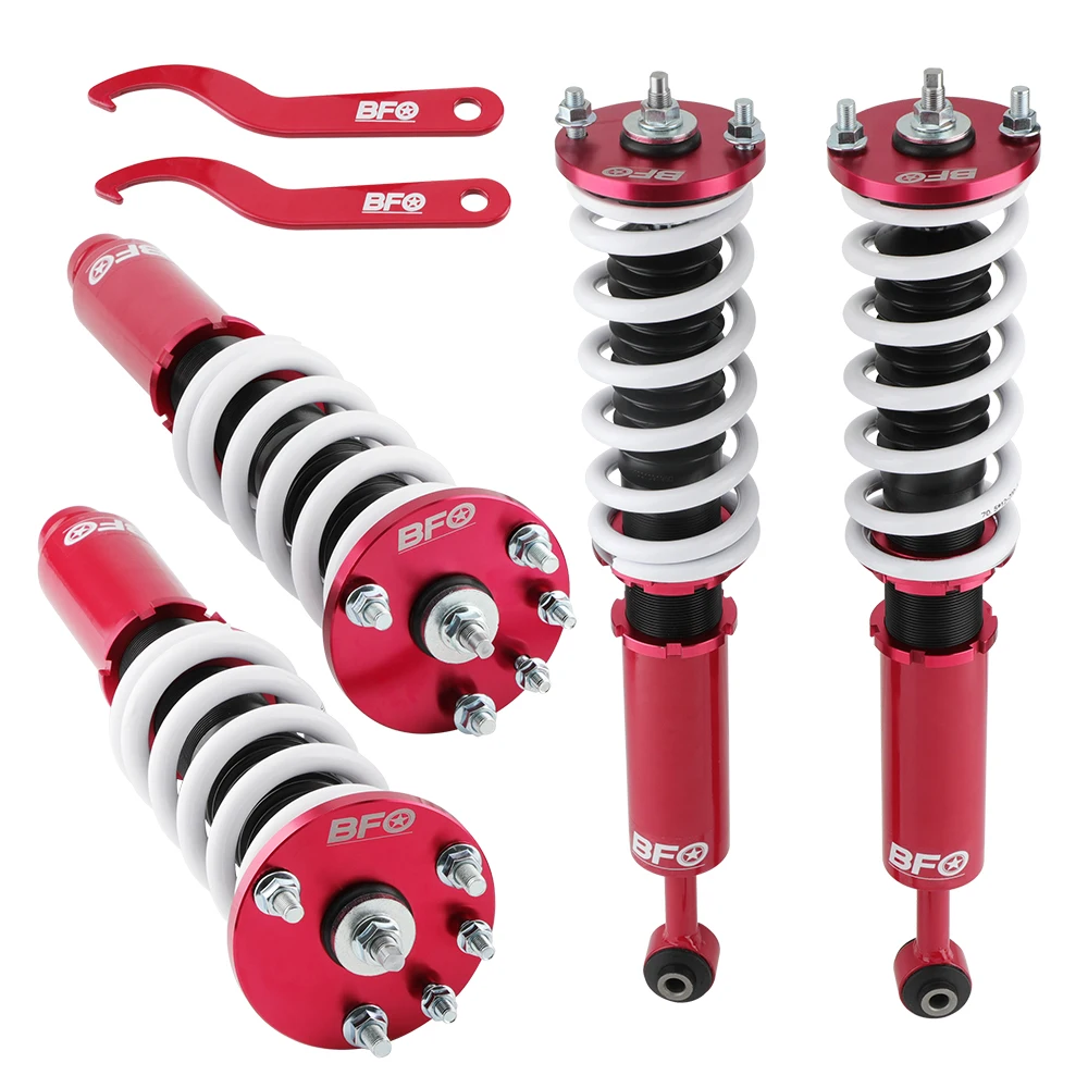 Coilover Struts Shock Suspension Kit Kit For Honda Accord CG CK CM Sedan F23A1 F23Z5 1998 1999 2000 2001 2002