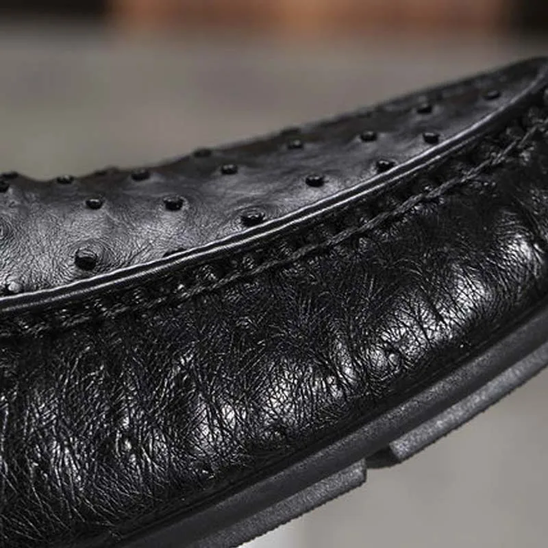 duanshe leisure new arrival ostrich shoes men doug shoes comfortable Leisure men shoes personality new male shoes