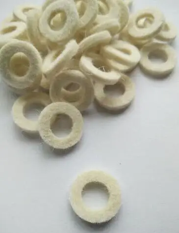 180pcs The trumpet accessories repair parts, Wool felt washer