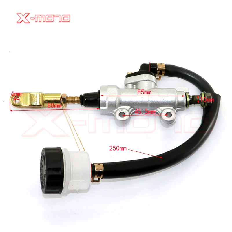 New Motorcycle Rear Hydraulic Brake Master Cylinder Pump For 50cc 70cc 110cc 125cc 150cc 250cc Thumpstar ATV Pit Pro Dirt Bike - view 2