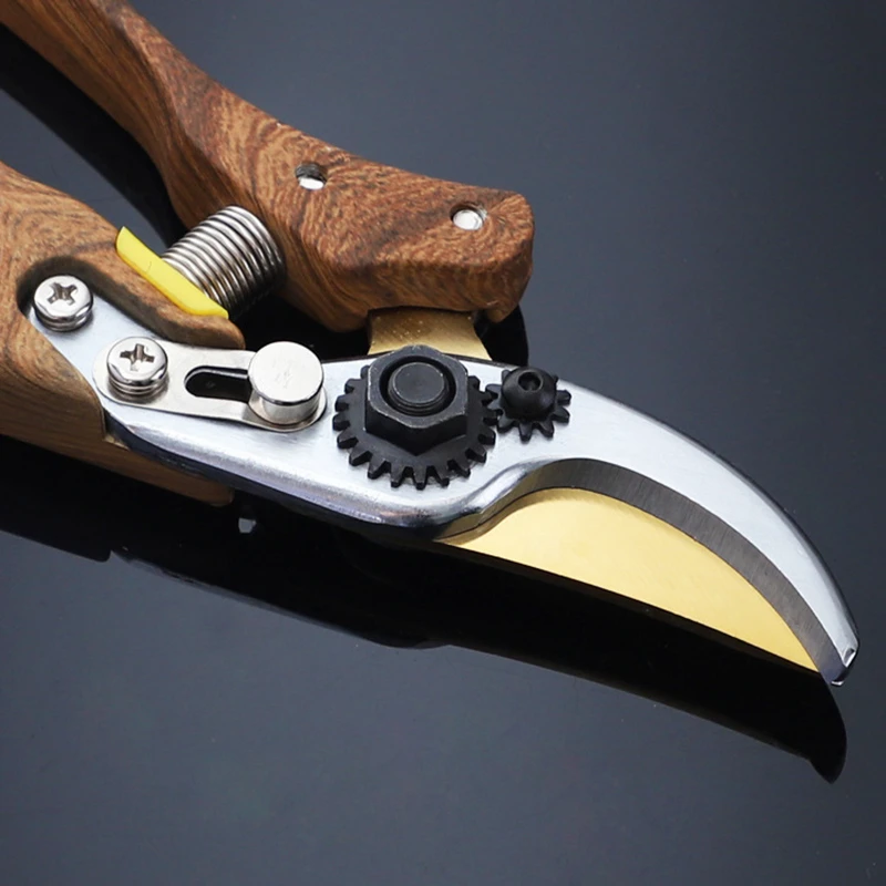 Lameziask5スチールプロフェッショナルガーデンはさみ省力剪定ばさみ多機能木の枝ばさみ