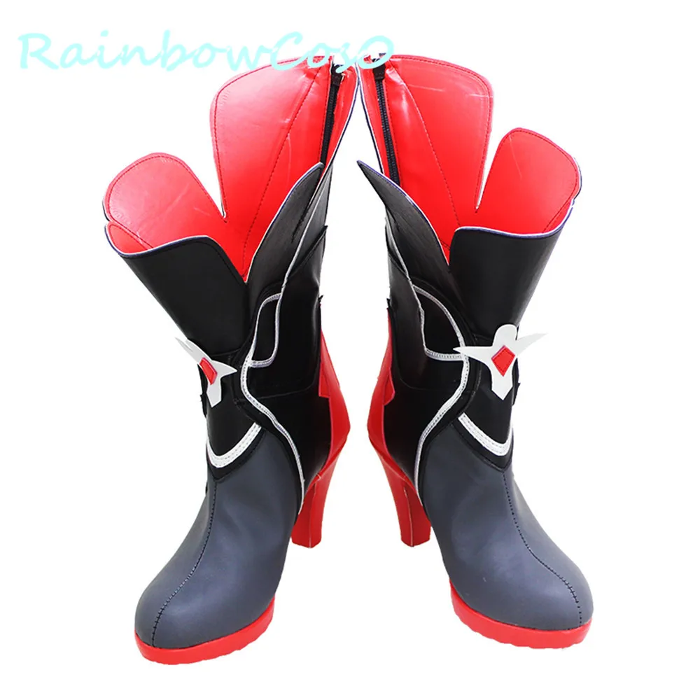 Honkai Impact 3rd Seele Vollerei Scarpe Cosplay Stivali Gioco Anime Festa di Carnevale Halloween RainbowCos0 W1265
