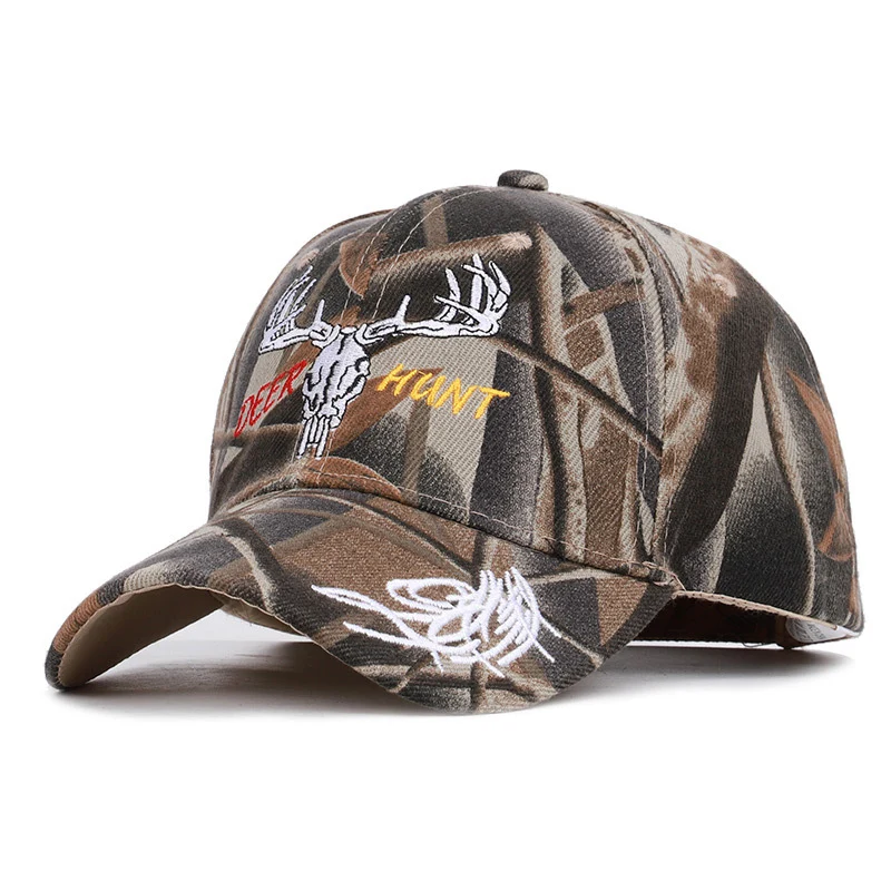 New Fashion Camo Men Women Baseball Cap Camoflage Cotton Snapback Adjustable Deer Tactical Hunting Dad Hats Gorras EP0117