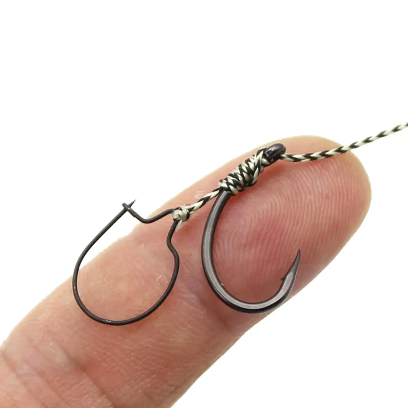 20PCS Carp Fishing Maggot Clip Fishing Bait Ring Hooks Bait Sting Boilie Pin Spike Live Bait Lure Hook Carp Chod Hair Rig Tackle