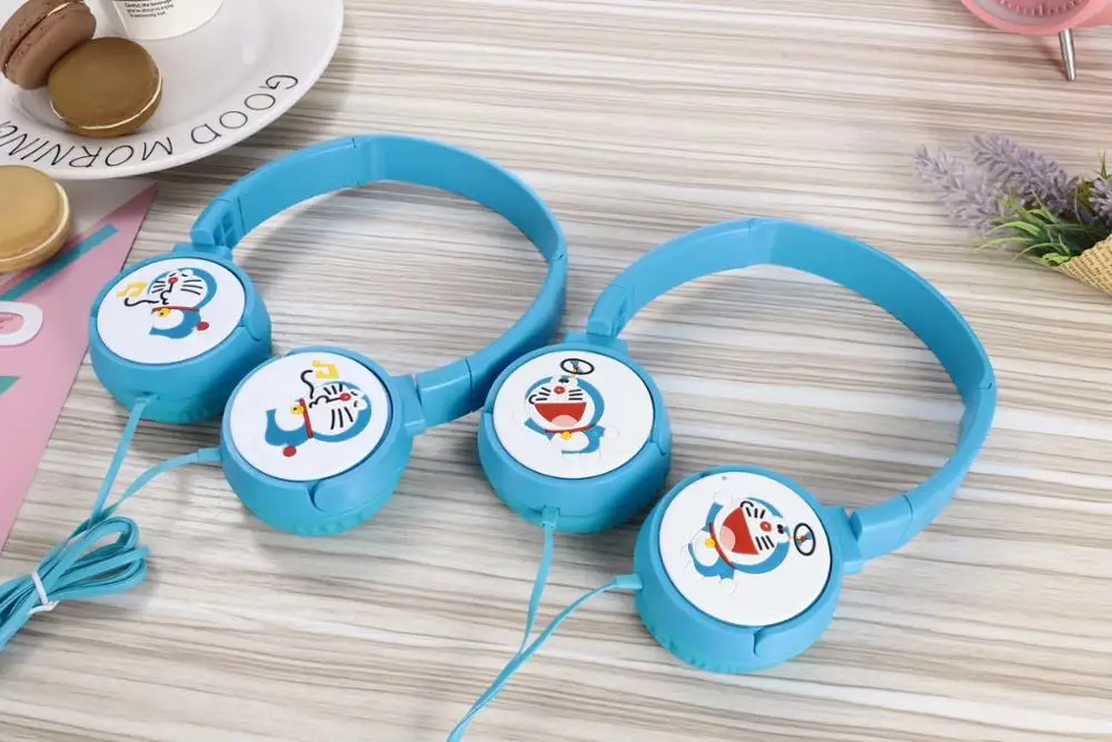 Kinder Nette Cartoons Kopfhörer für Kinder Mädchen Faltbare Einstellbare Über Ohr Headsets für iPad Handys Computer