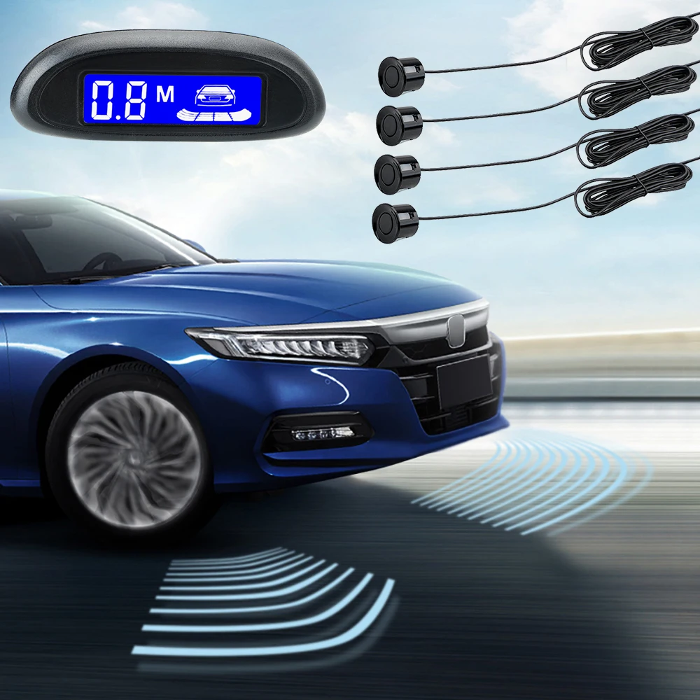 12V Auto automatische Parkt ronic Parks ensoren Abstands regelung Umkehr radar Summer Detektor System pdc Autozubehör