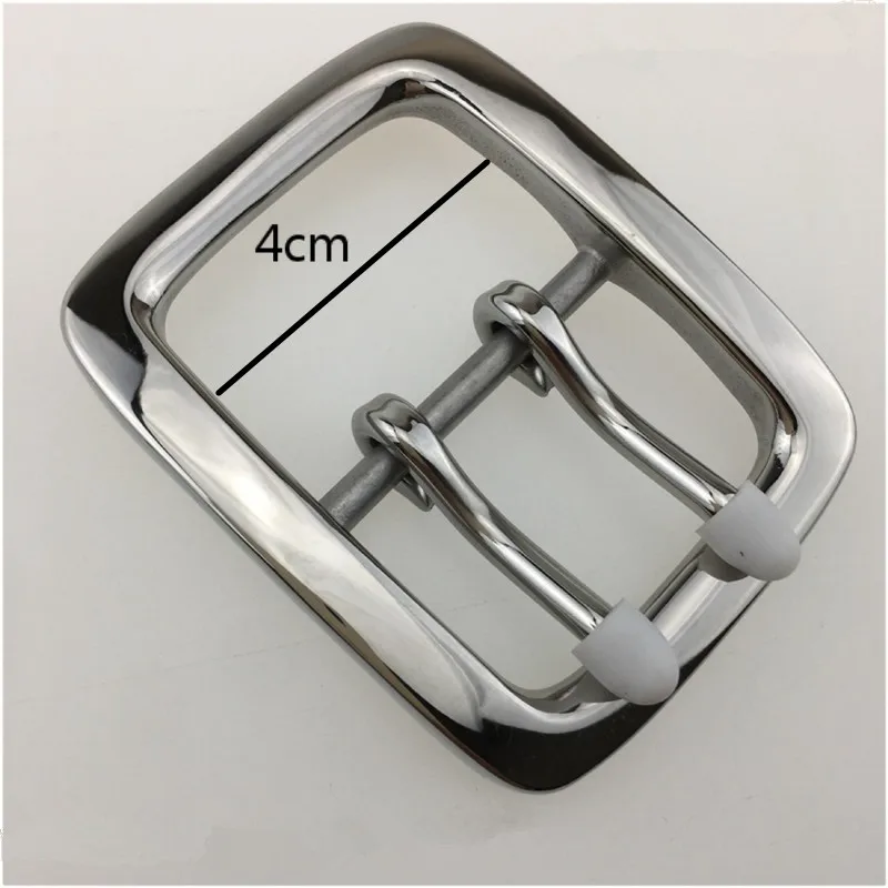 Stainless steel double pin buckle belt buckle scratch-resistant and wear-resistant high-end Seiko pin buckle belt accessories