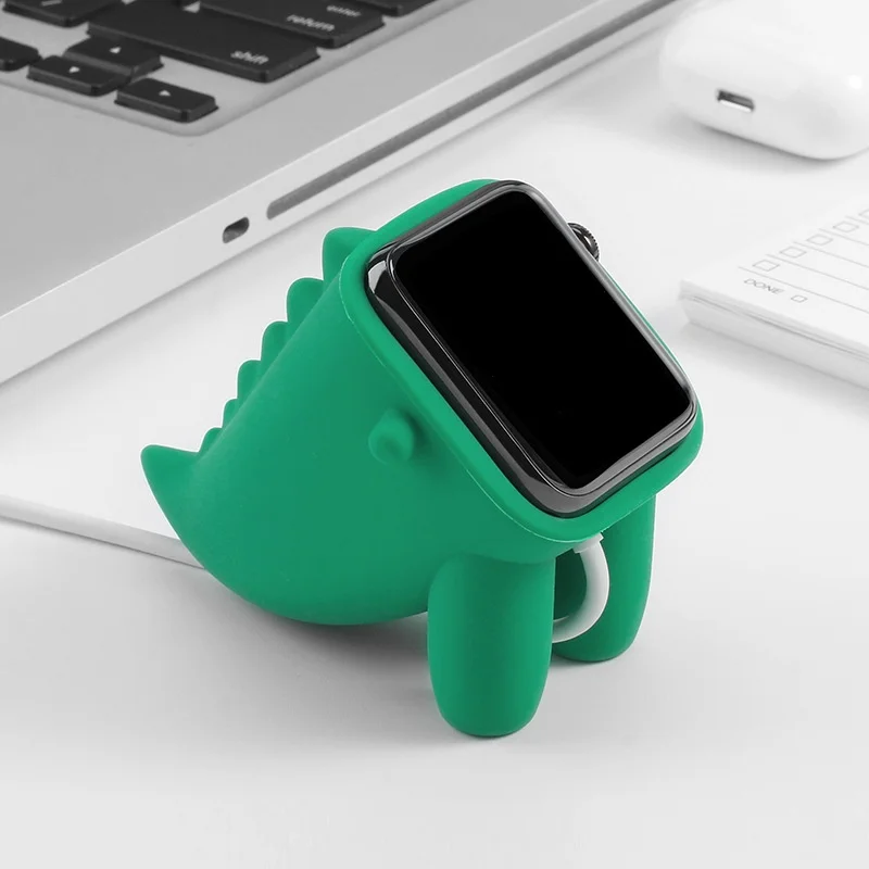 For Apple Watch Charging Holder Silicone 1 2 3 4 5  Bracket Charger Dock Universal Applicable IWatch 4 5 Generation Charge Stand