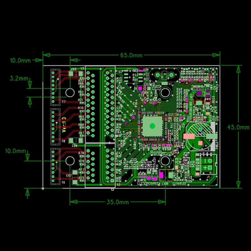 Módulo PBCswitch Mini PBC OEM, tamaño mini, 3 puertos, interruptores de red, placa Pcb, mini Módulo de interruptor ethernet de 10/100/1000Mbps