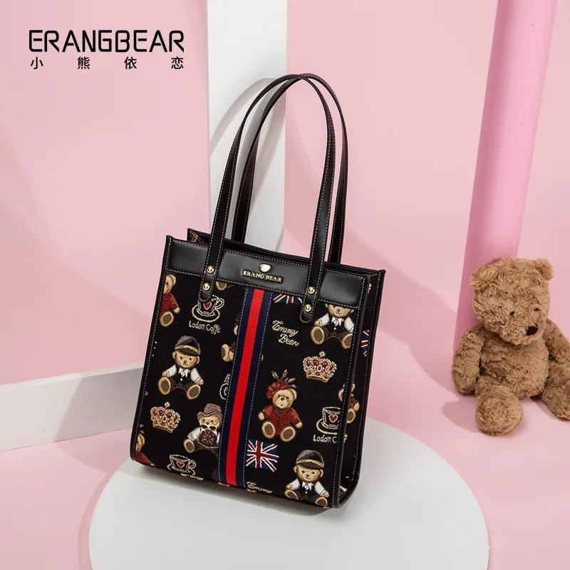 2021 new tote bag ladies large capacity small fresh women single shoulder vertical bag