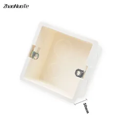 Wall Electrical Mounting Box 80*80*50 mm Secret Stash for 86 Type Standard Switches and Sockets Apply