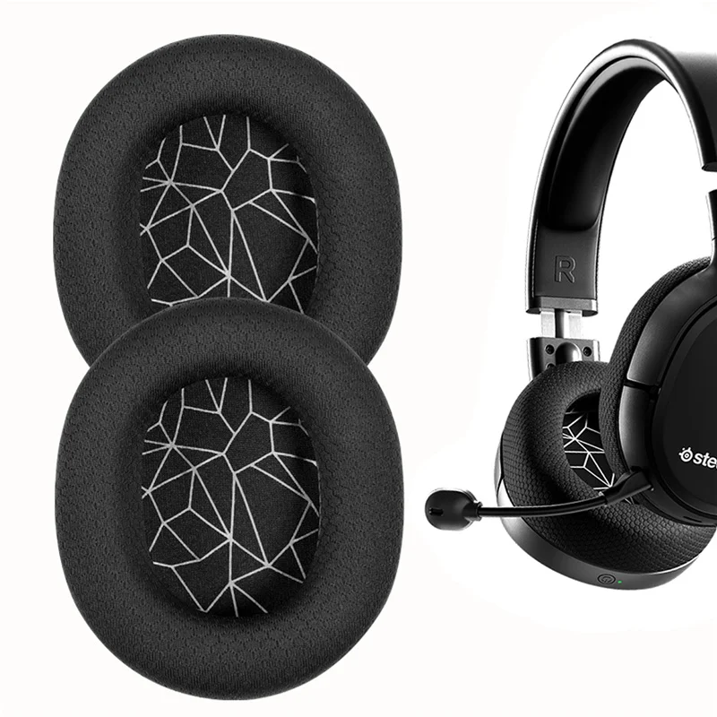 Cuscinetti per le orecchie in schiuma morbida cuscini cinturino per fascia per cuffie Steelseries Arctis 3 Arctis 5 Arctis 7 auricolare