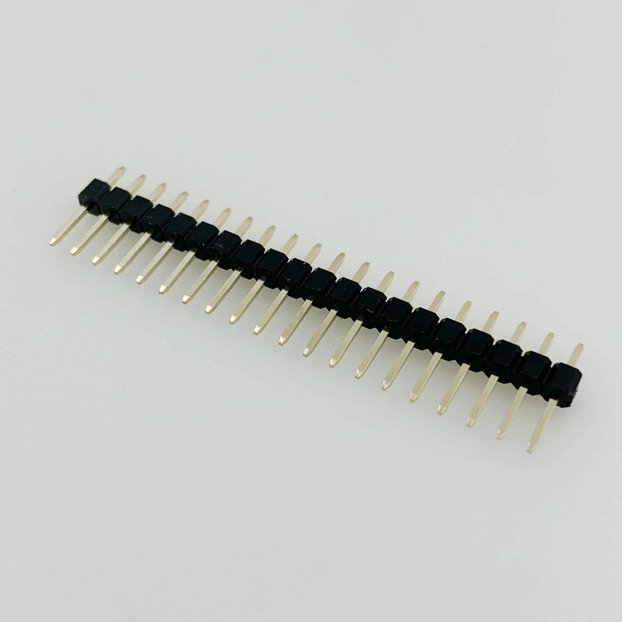 50Pcs 2.54mm PITCH 1X20P 1*20p 20Pin Raspberry Pi  arduino LCD  CONNECTOR SOCKET SINGLE ROW STRAIGHT Male HEADER GOLD PLATED 1Au