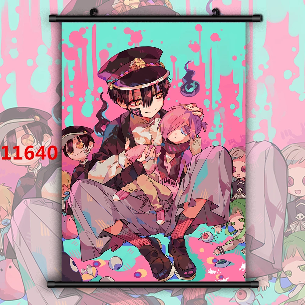 Anime Posters Jibaku Shounen Hanako-kun Yugi Tsukasa Anime HD Print Wall Decor Posters Wall Art Picture Room Decor Home Decor