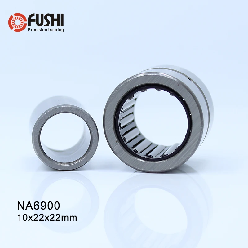 

NA6900 Bearing 10*22*22 mm ( 1 PC ) Solid Collar Needle Roller Bearings With Inner Ring 6534900 6254900/A Bearing