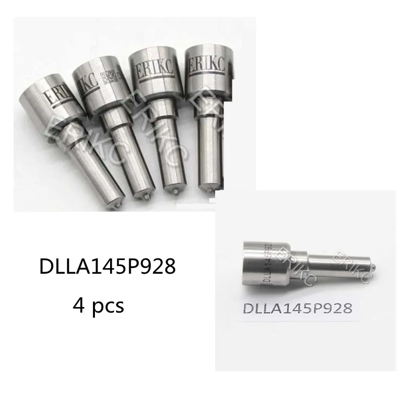 

ERIKC 4 шт. DLLA145P928 Common Rail DLLA 145 P928 OEM 0433171618 Автоматическая Топливная форсунка для Bosch 0445110049 0986435095