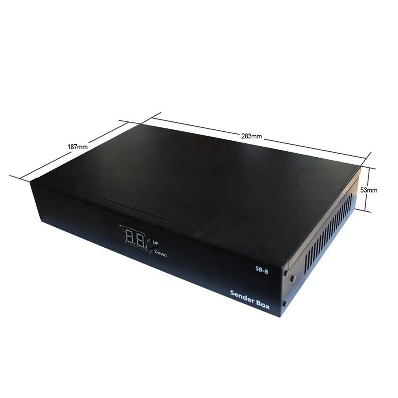 Linsn External Sending Box One Pack One Sending Card TS852D One Pack Four External Box Sending Card Power Supply Box