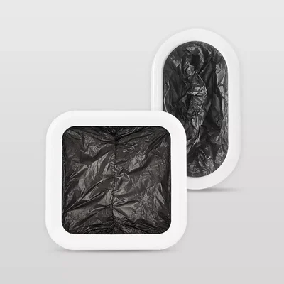 Townew-Recyclable Refill Ring Replacement Cassettes, Trash Bags for Smart Trash Can, T1 Tair T3, 6 Pcs