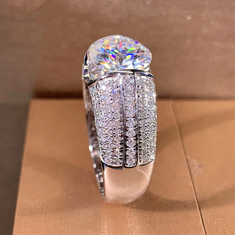 Huitan Gorgeous Cubic Zirconia Women Finger Rings Evening Party Noble Lady's Accessories Fancy Birthday Gift Female Fashion Ring