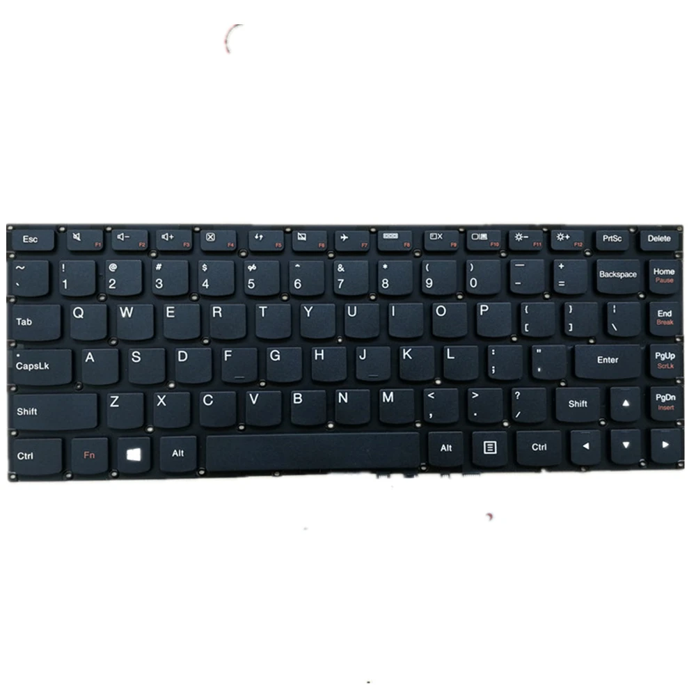 New Replacement Laptop Keyboard For LENOVO IDEAPAD 510S-13IKB 510S-13ISK Colour Black US United States Edition