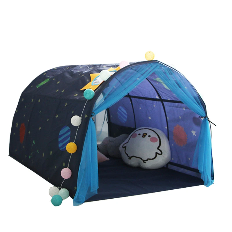 Spelen Tent Baby Ortable Vouwen Kindje Klein Huis Kinderen Indoor Play Tent Bed Meisje Kasteel Outdoor Spelen Kruipen Tunnel