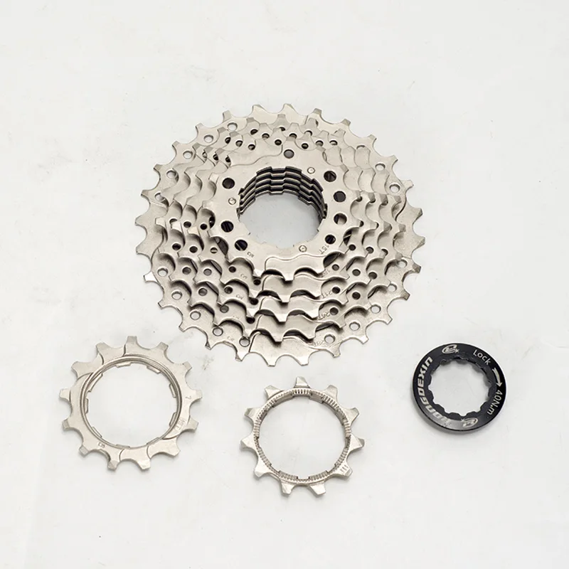 MTB Flywheel 7 Speed Cassette, 11-28T, 11-32T, Road Bike and Mountain Bicycle, 21S, 7V Cycling Sprocket Chainring