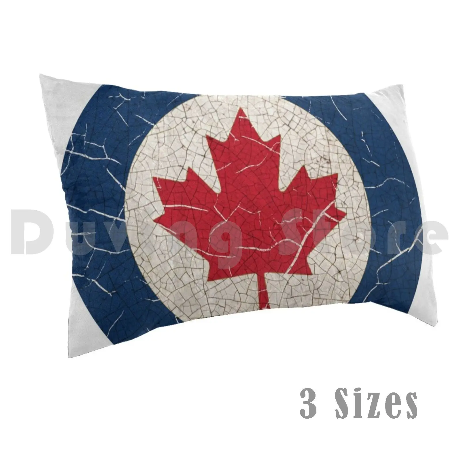 Canadian Airforce Pillow case 40x60 3117 Canadian Airforce Lockheed Pilot Boeing Fighter Vintage Canada