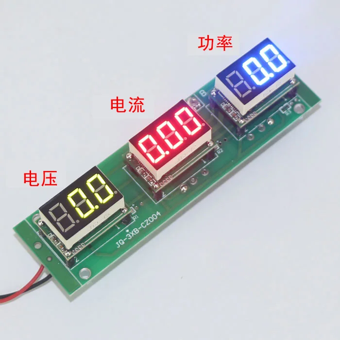 Digital Display Voltmeter Ammeter Power Meter LED Display Measurement Module 400W 5A Combination Table