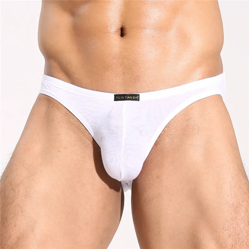 Modal Underwear Men Briefs Male Panties Sex Low Rise U Convex Pouch Brief Underwear Men Stretch Breathable Soft Briefs