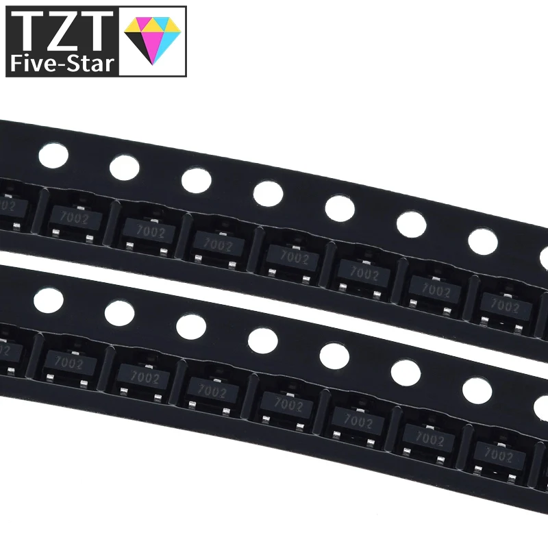 100/300 Stück 2N7002 2N7002LT1G 60V 300MA für Arduino – Detail 2
