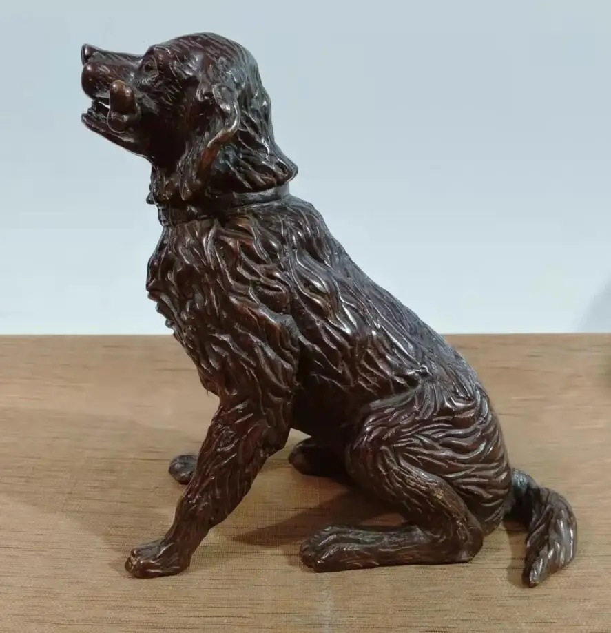 

Archaize brass recruit wealth dog household decoration crafts statue