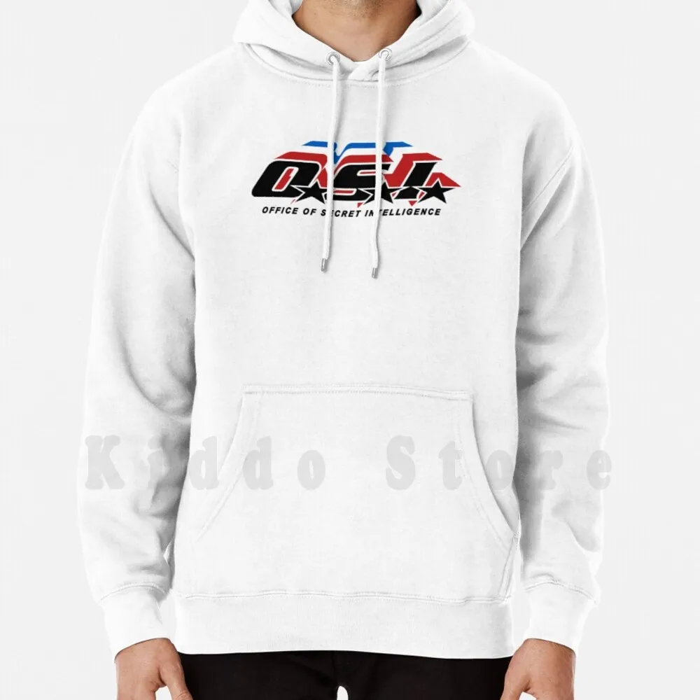 Sudaderas con capucha del Office Of Secret Intelligence, manga larga, Venture Dr Venture Hank Dean Brock Samson Adult Swim Secret